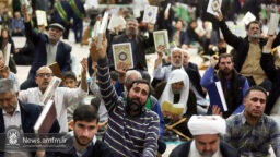 برپایی کرسی تلاوت فاطمی به مناسبت عید مبعث در حرم حضرت فاطمه معصومه(س)