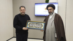 بازدید معاون فرهنگی حرم مطهر بانوی کرامت از خبرگزاری اهل‌بیت(ع) + تصاویر