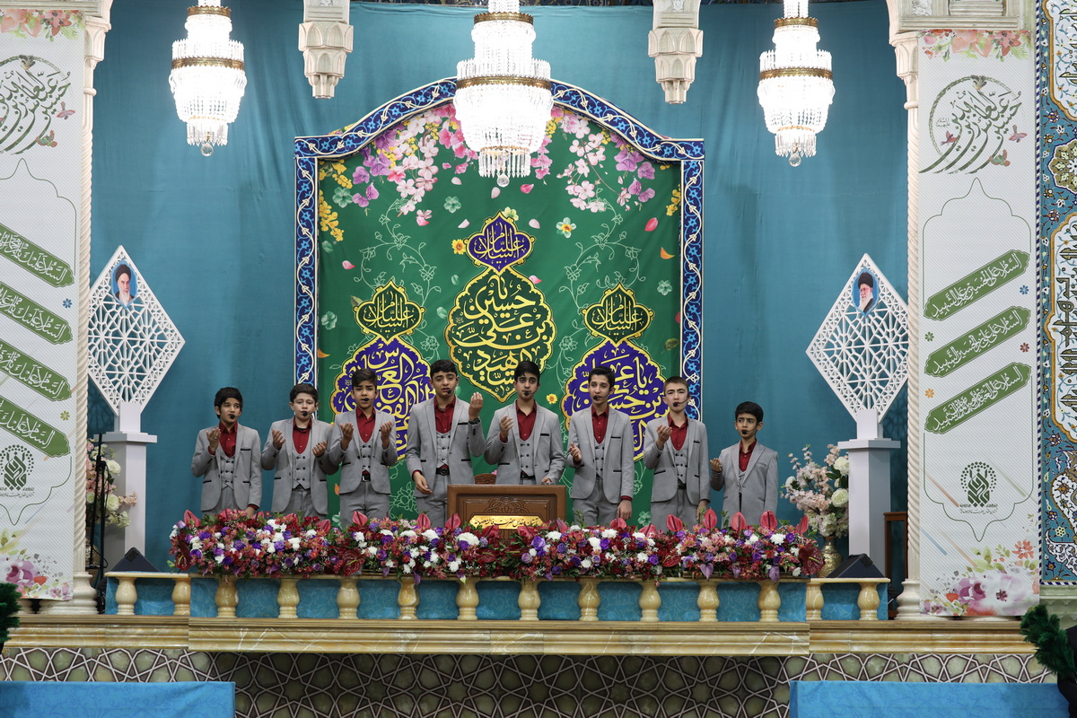 جشن شب میلاد حضرت اباالفضل(ع) در حرم حضرت فاطمه معصومه(س)