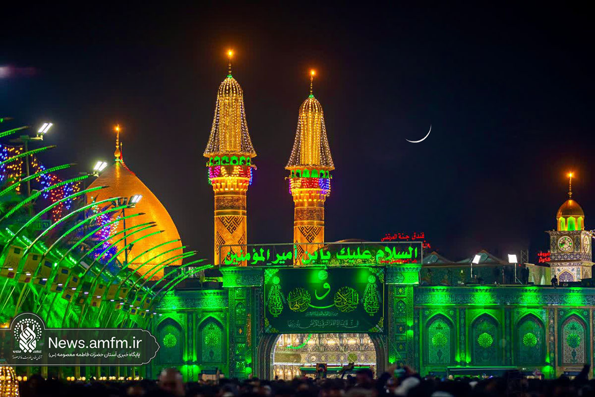 جلوه های ویژه حرم حضرت ابالفضل (ع) در شب میلاد آن حضرت
