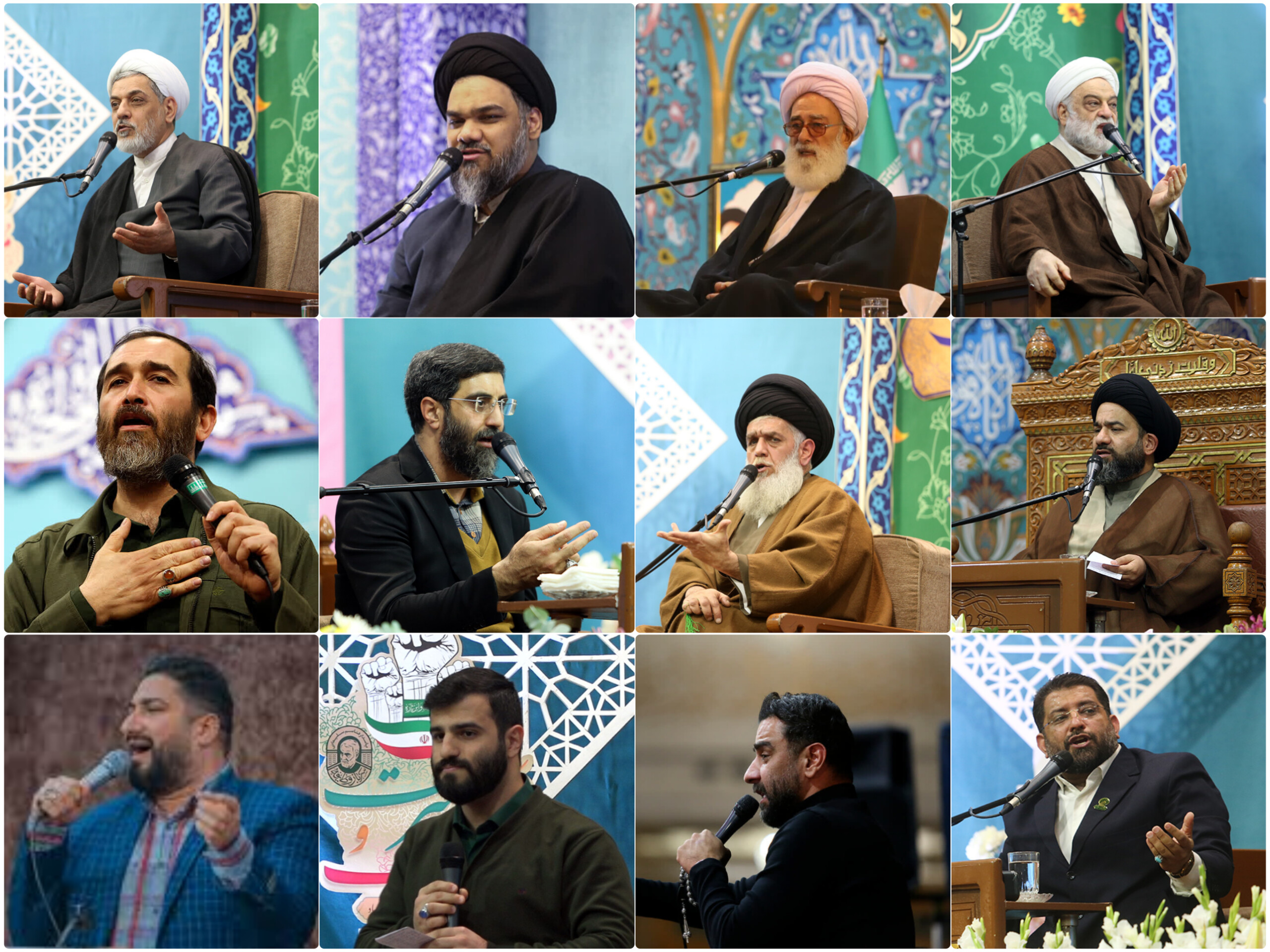 خطبا و مداحان محافل معارفی حرم بانوی کرامت در هفته پیش رو معرفی شدند خطبا و مداحان محافل معارفی حرم بانوی کرامت در هفته پیش رو معرفی شدند