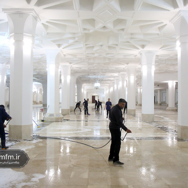شبستان جدید حرم مطهر بانوی کرامت آماده خدمت‌رسانی به زائران شد