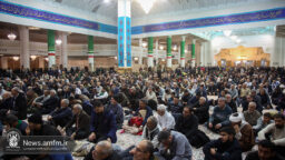 جشن شام میلاد حضرت مهدی (عج) در حرم بانوی کرامت برگزار شد