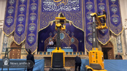 حرم بانوی کرامت آماده میزبانی از مهمانان ماه خدا شد