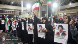 بیعت دانشگاهیان استان قم با ولی امر مسلمین جهان در حرم بانوی کرامت