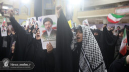 حرف دل دانشجویان قمی با رهبر جدید انقلاب در آیین عهد بیعت