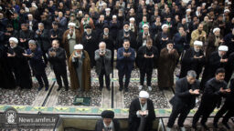 اقامه نمازجمعه یوم‌الله قدس به امامت آیت‌الله سعیدی