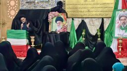بیعت بانوان اروپایی با سومین رهبر انقلاب در حرم حضرت معصومه(س)