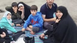 قم در سوگ شهادت خانواده‌ای خادم