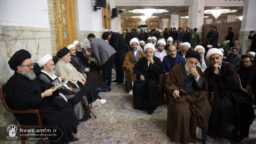 بزرگداشت چهلمین روز شهادت آیت‌الله خامنه‌ای در حرم حضرت معصومه (س)