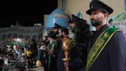 حضور خادمان کریمه اهل‌بیت(س) در اجتماعات مردمی شهرستان میناب