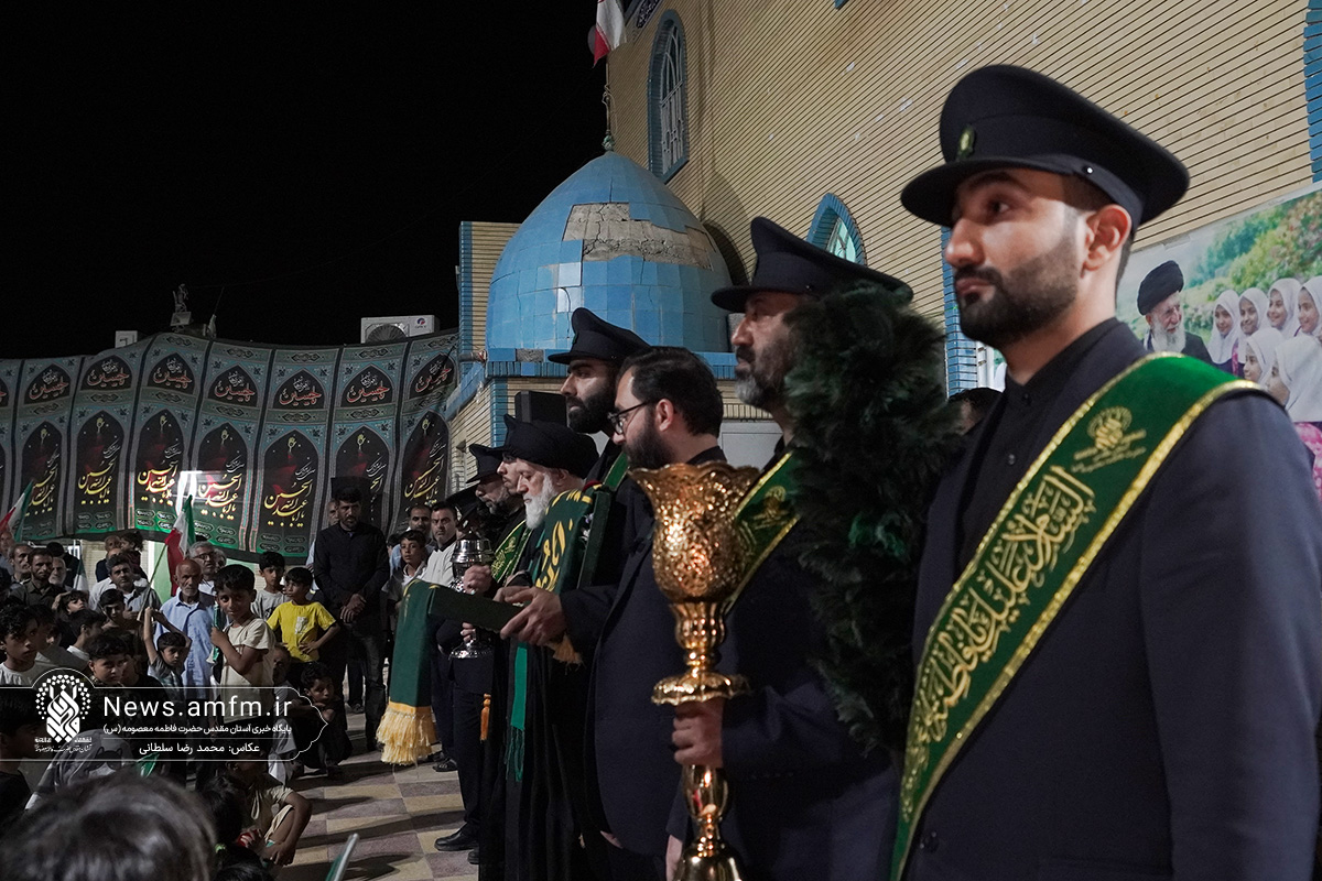 حضور خادمان کریمه اهل‌بیت(س) در اجتماعات مردمی شهرستان میناب