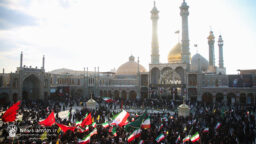تجمع هیئات مذهبی قم به مناسبت چهلمین روز شهادت رهبر انقلاب