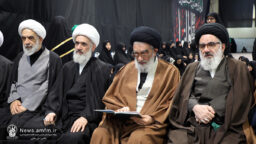 مراسم چهلم شهدای حمله آمریکا به دبیرخانه خبرگان قم