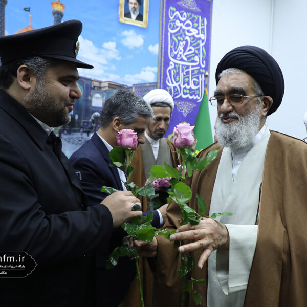 دیدار خادمان حرم امام رضا(ع) با تولیت حرم بانوی کرامت