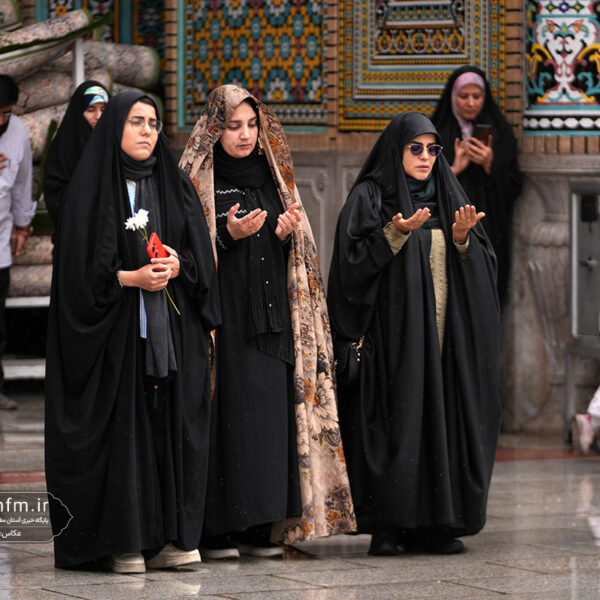 اشک شوق آسمان قم در سالروز میلاد حضرت معصومه (س)