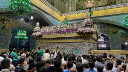جلوه‌هایی زیبا از حرم مطهر رضوی در سالروز میلاد امام رئوف