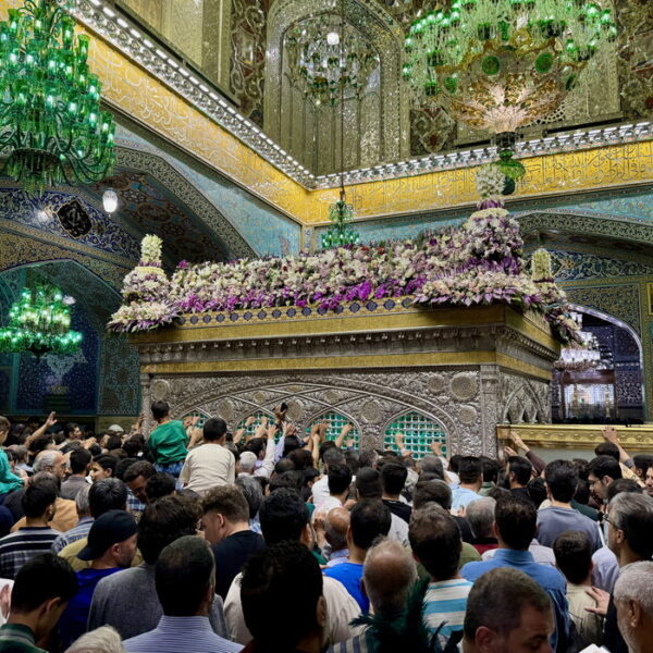جلوه‌هایی زیبا از حرم مطهر رضوی در سالروز میلاد امام رئوف