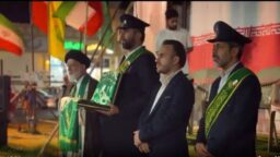 موج عشق به کریمه(س) در سواحل خلیج‌فارس