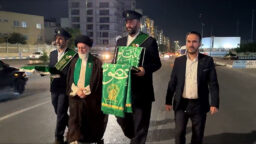 عرض خداقوت به حافظان امنیت استان هرمزگان توسط خادمان حرم بانوی کرامت
