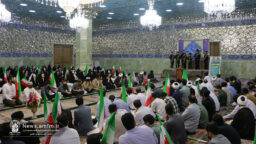جشن ازدواج ۲۰۰ زوج طلبه در حرم حضرت فاطمه معصومه(س)