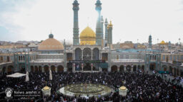 قرائت دعای عرفه در حرم حضرت فاطمه معصومه (س)
