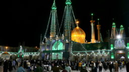 حال‌و‌هوای حرم بانوی کرامت در شام میلاد امام هادی(ع)