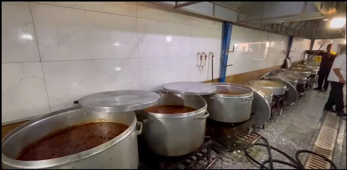 اطعام بزرگ عید سعید غدیر در حرم مطهر بانوی کرامت