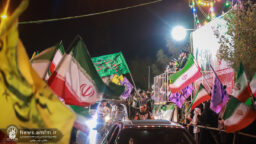برپایی اجتماع بیعت با ولایت در بلوار یادگار امام قم با حضور خادمان حرم بانوی کرامت