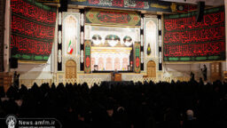 اقامه عزای بانوان قمی در اولین روز ماه محرم در حرم مطهر
