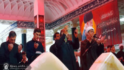 توسل زائران حرم قم به سیدالشهدا(ع) با قرائت زیارت جامعه کبیره