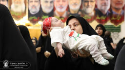 تمرین رباب بودن و علی اصغر(ع) شدن در حرم بانوی کرامت