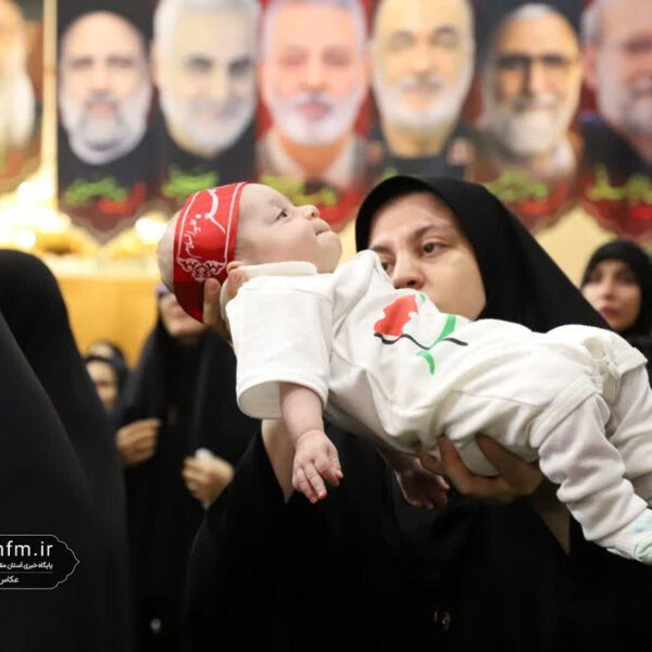 تمرین رباب بودن و علی اصغر(ع) شدن در حرم بانوی کرامت