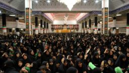 همایش بزرگ شیرخوارگان حسینی در حرم بانوی کرامت برگزار شد + تصاویر