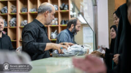 تلاش خادمان حرم حضرت معصومه (س) در میزبانی از عزاداران اباعبدالله(ع)