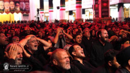 مقتل خوانی ظهر عاشورا در حرم مطهر بانوی کرامت