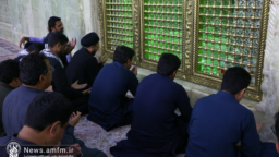 وزیر امور مذهبی پاکستان به زیارت حرم بانوی کرامت مشرف شد