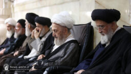 بزرگداشت رهبر شهید از سوی آیت‌الله سبحانی در حرم بانوی کرامت