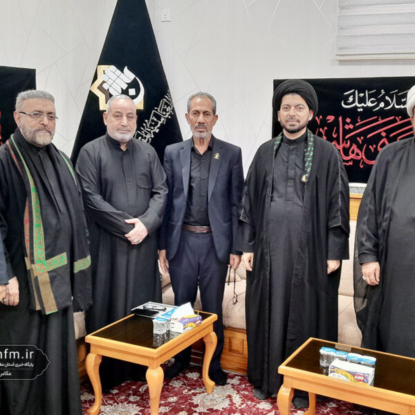 دیدار خادمان موکب حرم بانوی کرامت با مسئولان عتبه عباسیه در کربلای معلی