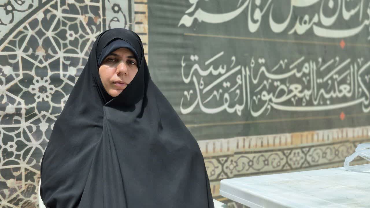 میزبانی روزانه از ۵ هزار بانو در موکب حرم بانوی کرامت در طریق الحسین(ع) + فیلم میزبانی روزانه از ۵ هزار بانو در موکب حرم بانوی کرامت در طریق الحسین(ع) + فیلم