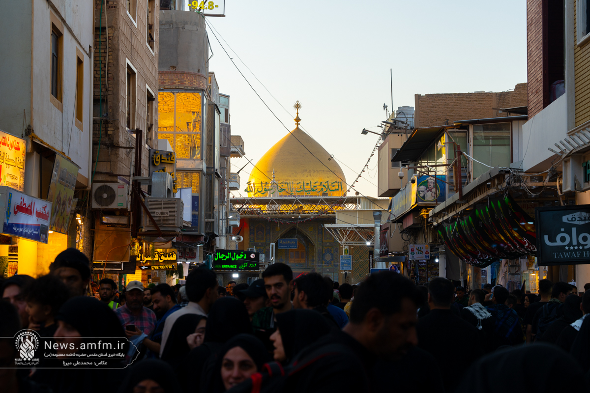 حال و هوای حرم امیرالمؤمنین(ع) در آستانه اربعین حسینی/ هرکه دارد هوس کرببلا بسم‌الله