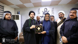 تقدیر خادمان آستان مقدس حضرت فاطمه معصومه(س) از عشایر عراقی