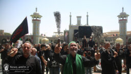 قم در اربعین حسینی غرق در عزا و ماتم شد