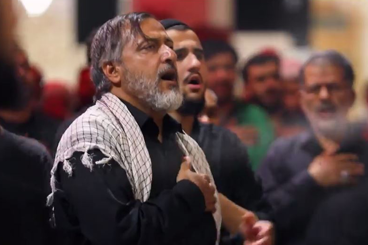 مداحی ابوذر بیوکافی به مناسبت شهادت امام مجتبی(ع) در حرم بانوی کرامت