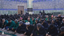 شکرگذاری خادمان حرم بانوی کرامت برای خدمت به زائران اربعین حسینی