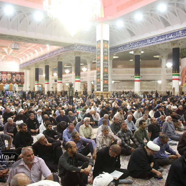 عزاداری شب شهادت امام حسن عسکری (ع) در حرم بانوی کرامت