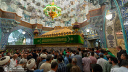 حرم حضرت معصومه (س) در روز میلاد پیامبر مهربانی