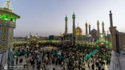حال و هوای حرم مطهر در آستانه سالروز ورود حضرت معصومه (س) به قم