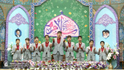 جشن شام سالروز ورود حضرت معصومه(س) به قم در حرم مطهر