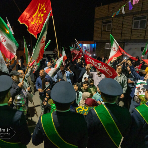 ۱۹۸مین اجتماع شبانه مردم فردو با حضور سفیران کریمه برگزار شد